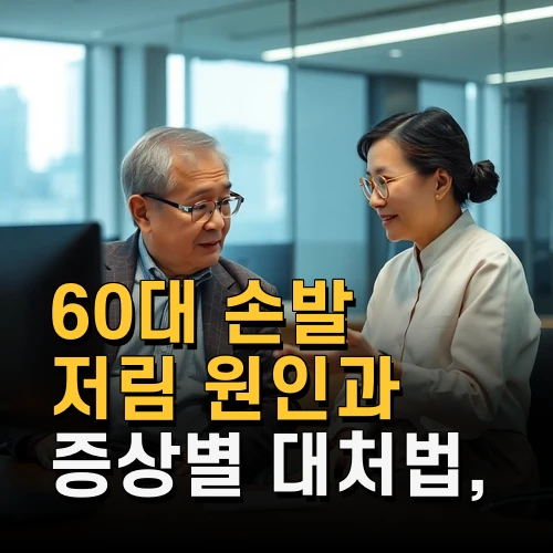 60대 손발 저림 원인과 증상별 대처법 꼭 알아야 할 최신 정보