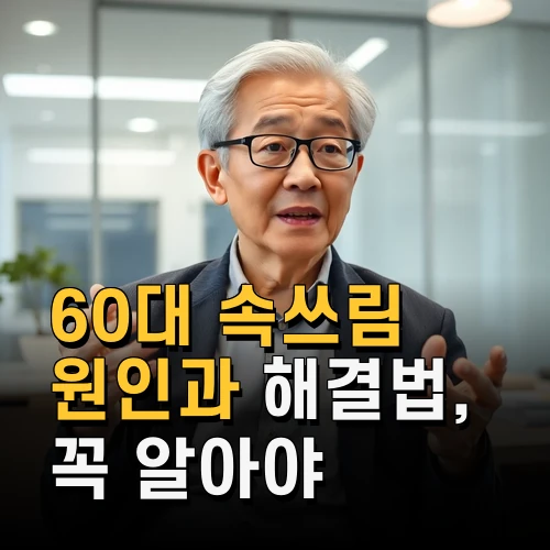 60대 속쓰림 원인과 해결법 꼭 알아야 할 건강 정보