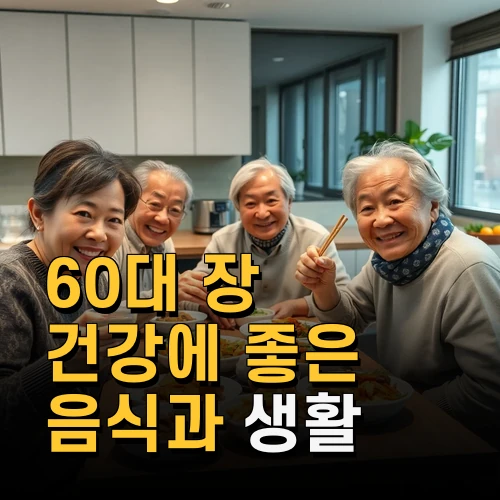 60대 장 건강에 좋은 음식과 생활 습관 꼭 챙겨야 할 식단과 유산균 정보