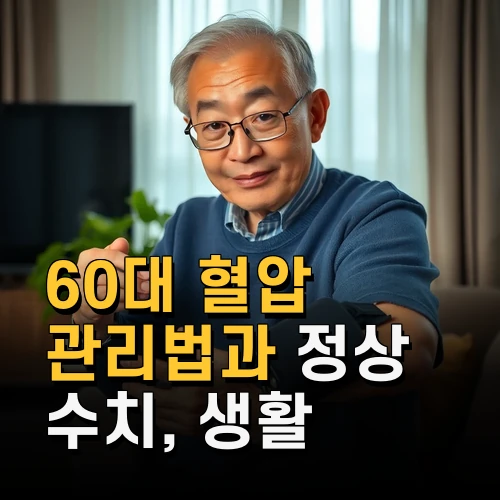 60대 혈압 관리법과 정상 수치 생활 속 실천 방법 총점검