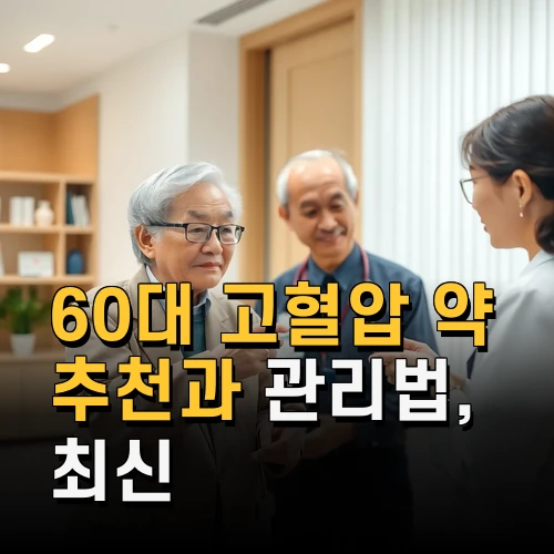 60대 고혈압 약 추천과 관리법 최신 복용 정보와 주의사항