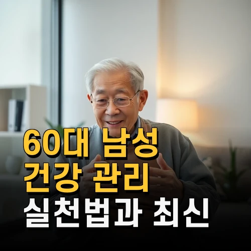 60대 남성 건강 관리 실천법과 최신 노하우 꼭 알아야 할 점