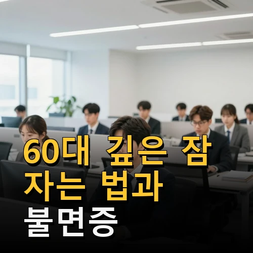 60대 깊은 잠 자는 법