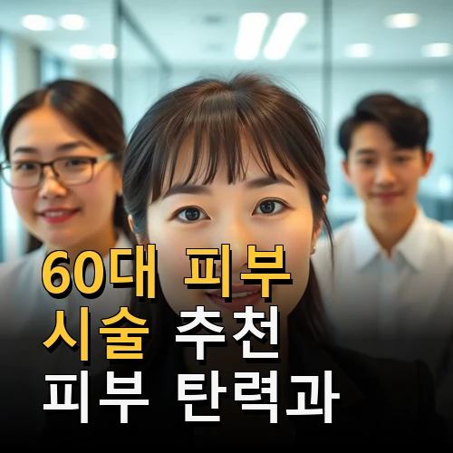 60대 피부 시술