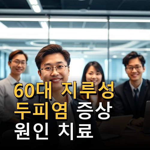 60대 지루성 두피염